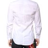 White MARTINI Cotton Men Formal Dress Shirt - Image 4