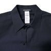 Dark Blue Cotton Long Sleeve Shirt - Image 5