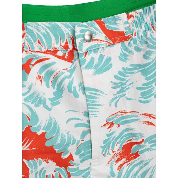 White Polyamide Swim Short - Image 3