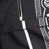 Black White Bandana Cotton Formal Dress Shirt - Image 6