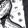 Black White Bandana Cotton Formal Dress Shirt - Image 7