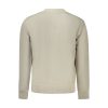 Beige Cotton Men Sweater - Image 2