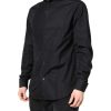 Black Cotton Long Sleeves Formal Dress Shirt - Image 3