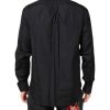 Black Cotton Long Sleeves Formal Dress Shirt - Image 4
