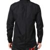 Black Cotton Long Sleeves Men Formal Dress Shirt - Image 4