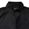 Black Cotton Long Sleeves Men Formal Dress Shirt - Image 5