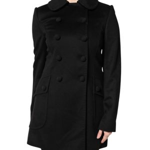 Black Wool Sartoria Italiano Blazer Jacket