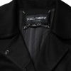 Black Wool Sartoria Italiano Blazer Jacket - Image 8