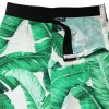 White Green Leaf High Waist Pants - Image 6