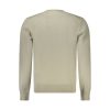 Beige Cotton Men Sweater - Image 2