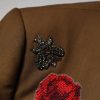 Brown MARTINI Single Breasted Coat Blazer - Image 7