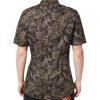 Multicolor Camouflage Button Down GOLD Shirt - Image 4