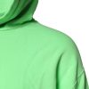 Green Cotton DG Logo Print Hooded Sweater - Image 3