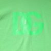 Green Cotton DG Logo Print Hooded Sweater - Image 5