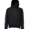 Black Cotton Logo Hooded Sweatshirt Sweater - Image 2