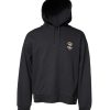 Black Bee Crown Embroidery Hooded Sweater - Image 2