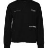 Black Cotton Logo Knitted Pullover Sweater - Image 3