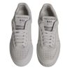 White Miami Leather Low Top Sneakers Shoes - Image 2
