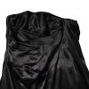 Black Strapless Sheath A-line Mini Dress - Image 4