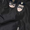 Black Nylon #DGFamily Full Zip Bomber Jacket - Image 6