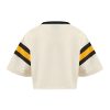 White Cotton Hooded T-shirt - Image 2