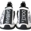 White Black Slip On Sorrento Sneakers - Image 5