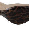 Beige Patent Leather Stiletto Heel Pumps - Image 3