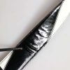 Black White Leather DG Metal Buckle Belt - Image 7
