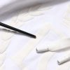 White Embossed Logo Hooded Sweatshirt Sweater - Image 5