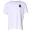 White Cotton DG Crown Embroidery T-shirt - Image 2