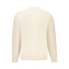 Beige Cotton Men Sweater - Image 2