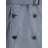 Silk long Trench Coat - Image 3