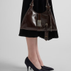Blue Satin Pumps - Image 3