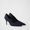 Blue Satin Pumps - Image 2