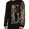 Black Gold Floral Jacquard Men Biker Jacket - Image 3