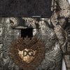 Black Gold Floral Jacquard Men Biker Jacket - Image 7