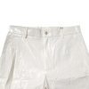 White Nylon Tapered Dress Men Pants - Image 5