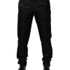 Black Cotton DG Crown Dress Pants - Image 2