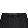 Black Cotton Dress Slim Formal Pants - Image 5
