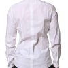 White Cotton Long Sleeves Dress Formal Shirt - Image 4