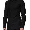 Black GOLD Long Sleeves Dress Formal Shirt - Image 3