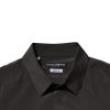 Dark Brown Silk GOLD Men Dress Formal Shirt - Image 5