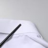 White GOLD Long Sleeves Dress Formal Shirt - Image 6