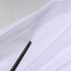 White Cotton Long Sleeves GOLD Formal Shirt - Image 7