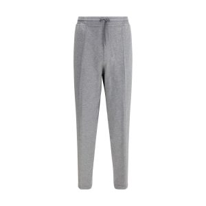 Sweatpants in cotton e cashmere