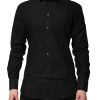 Black GOLD Long Sleeves Dress Formal Shirt - Image 2