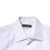 White Bib Cotton Poplin GOLD Men Formal Shirt - Image 5
