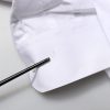 White GOLD Bib Poplin Dress Men Formal Shirt - Image 6