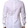 White GOLD Long Sleeves Men Dress Formal Shirt - Image 4