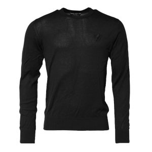 Dark Gray Cotton DG Logo Sweatshirt Sweater
